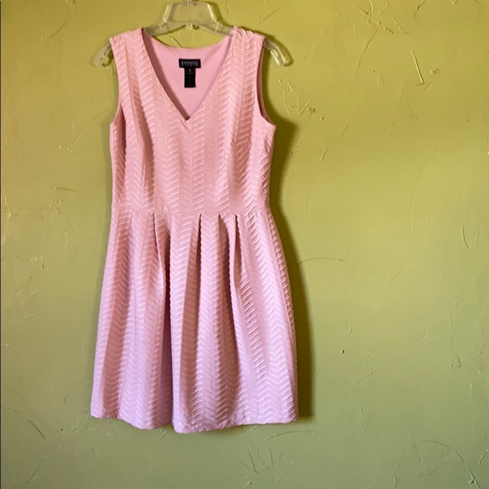Pink Cocktail Swing Dress